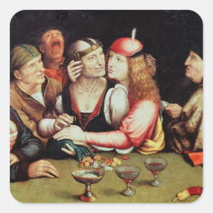 Sticker Carré Le contrat de mariage 2