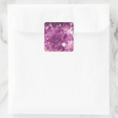 Sticker Carré Le cristal de violet (Sac)