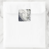 Sticker Carré Le cyclone tropical Fanele sur Madagascar (Sac)