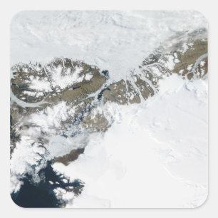 Sticker Carré Le dégel estival