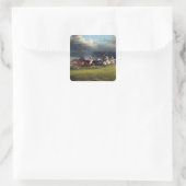 Sticker Carré Le Derby Epsom, 1821 (Sac)