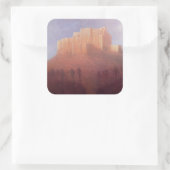 Sticker Carré Le fort de Jodhpur (Sac)