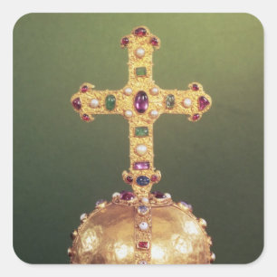 Sticker Carré Le globe impérial des empereurs romains saints