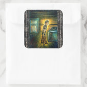 Sticker Carré Le guérisseur (Sac)