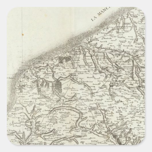 Sticker Carré Le Havre (Devant)