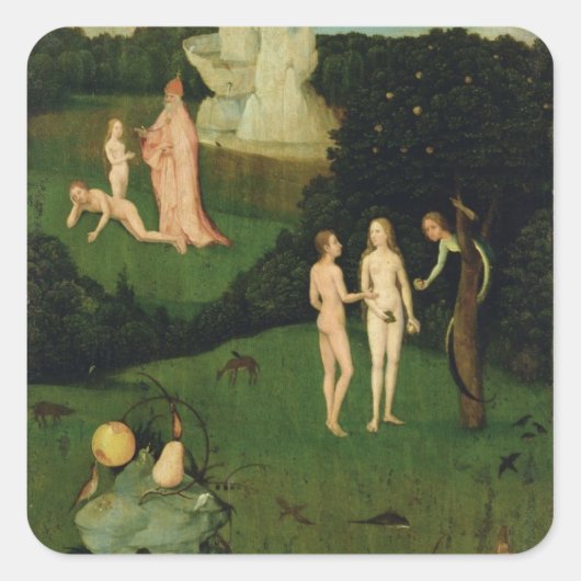 Sticker Carré Le Haywain (Devant)