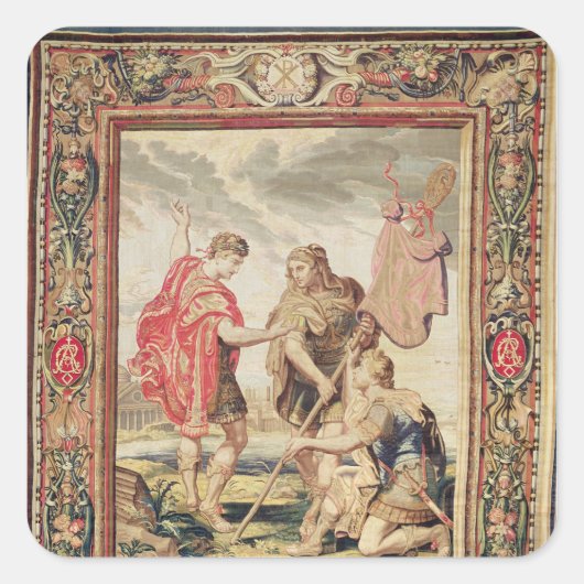 Sticker Carré Le Labarum, avant 1663 (Devant)