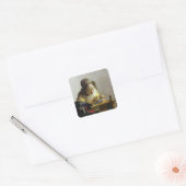 Sticker Carré Le Lacemaker, 1669-70 (Enveloppe)