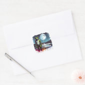 Sticker Carré Le Loveland Frogman | Ohio Cryptid (Enveloppe)