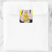 Sticker Carré Le magazine de Mandel (Sac)