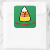 Sticker Carré Le maïs bonbon est un mal (Sac)