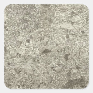 Sticker Carré Le Mans