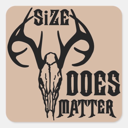 Sticker Carré Le Mate de Skull (Devant)