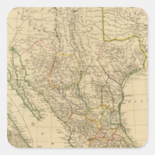 Sticker Carré Le Mexique 8