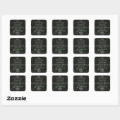 Sticker Carré Le miracle de l'amour (Feuille)