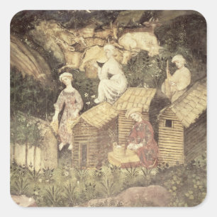 Sticker Carré Le mois de juin