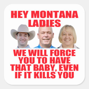 Sticker Carré Le Montana GOP vous obligera à avoir ce bébé