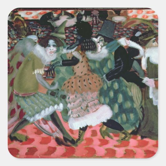 Sticker Carré Le Morte-Saison à Paris, 1913 (Devant)