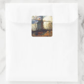 Sticker Carré Le Moulin de la Galette Van Gogh (Sac)