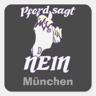 Sticker Carré Le Norvégien dit