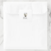 Sticker Carré Le Notre Père (Sac)