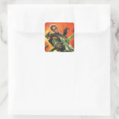 Sticker Carré Le Nouveau 52 - La Flèche Verte #1 (Sac)