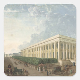 Sticker Carré Le Palais de la Bourse