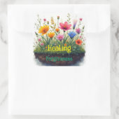 Sticker Carré Le pardon est nécessaire pour une guérison (Sac)