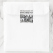 Sticker Carré Le Peuple Damable (Sac)