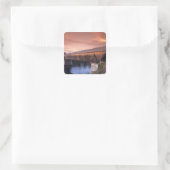 Sticker Carré Le plus long pont couvert des États-Unis (Sac)