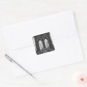 Sticker Carré Le pont Brooklyn à New York (Enveloppe)