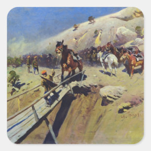 Sticker Carré Le pont du diable, 1931