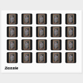 Sticker Carré Le Portrait de Kramer (Feuille)