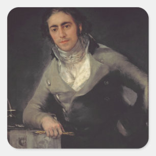 Sticker Carré Le portrait d'un homme a présumé d'être Don