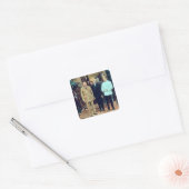 Sticker Carré Le président Truman et Joseph Staline (Enveloppe)