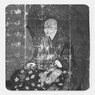 Sticker Carré Le prêtre japonais Jitchin