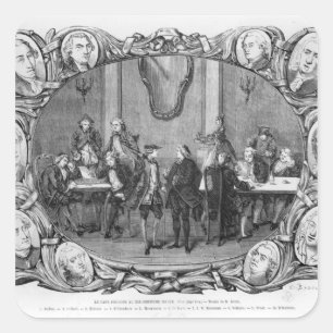 Sticker Carré Le Procope Café