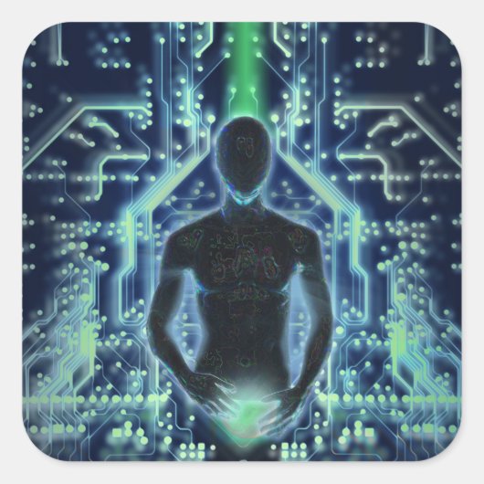 Sticker Carré Le Prophète 2014 (Devant)