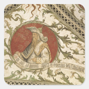 Sticker Carré Le prophète Micah, du d'Annunciazione de bungalow