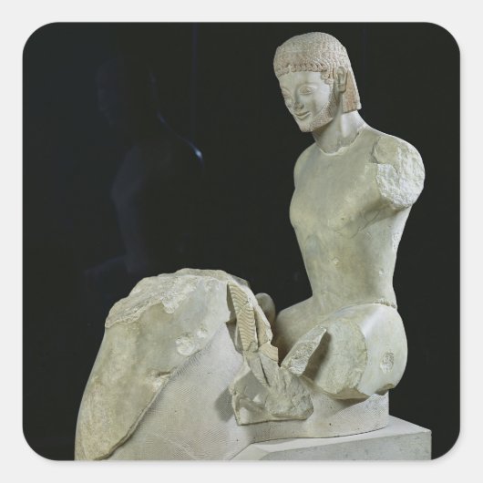 Sticker Carré Le Rampin Rider, c.550-540 av. (Devant)