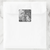 Sticker Carré Le rendez-vous de Marly (Sac)