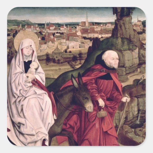 Sticker Carré Le retable Schotten (Devant)
