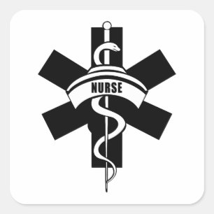 Sticker Carré Le RN soigne le symbole Médicale