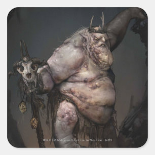 Sticker Carré Le Roi Concept de lutin