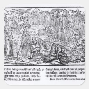 Sticker Carré Le Roi Malcolm de l'Ecosse