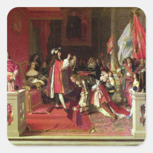 Sticker Carré Le Roi Philip V de l'Espagne