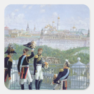 Sticker Carré Le Roi prussien Friedrich Wilhelm Ii