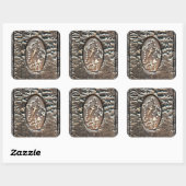 Sticker Carré Le Rosaire (Feuille)