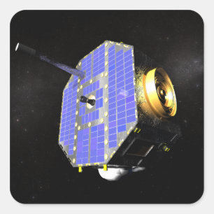 Sticker Carré Le satellite Interstellar Boundary Explorer