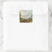 Sticker Carré Le Sermon sur le Mont (Sac)